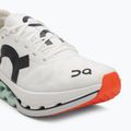 Women's On Running Cloudboom Echo white/mint running shoes 7