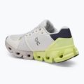 Men's On Cloudflyer 4 white/hay running shoes 3