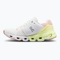 Women's On Running Cloudflyer 4 white/hay running shoes 9