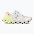 Women's On Cloudflyer 4 white/hay running shoes 2