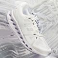 Men's On Running Cloudsurfer white/frost running shoes 8