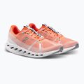 Men's On Running Cloudsurfer flame/white running shoes 8