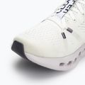 Women's On Running Cloudsurfer white/frost running shoes 7