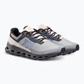 Women's On Cloudvista alloy/black running shoes 10