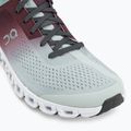Women's running shoes On Cloudflow grey maroon 3599231 7
