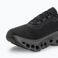 Women's On Cloudmonster black/magnet running shoes 7