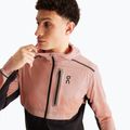 Men's On Running Weather Lumos running jacket woodrose/black 3
