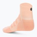 Women's On Running Performance Mid rose/flamingo running socks 2