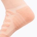 Women's On Running Performance Mid rose/flamingo running socks 4