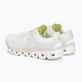 Men's On Cloudflow 4 white/sand running shoes 3