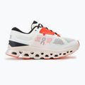 Women's On Cloudstratus 3 undyed white/sand running shoes 2