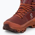 Women's trekking shoes On Running Cloudrock 2 Waterproof beet/auburn 7