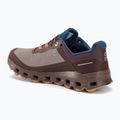 Women's On Running Cloudvista Waterproof zinc/grape running shoes 3