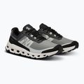 Women's On Cloudvista black/white running shoes 8