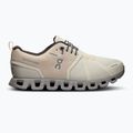 Women's On Running Cloud 5 Waterproof pearl/fog running shoes 9