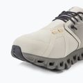 Women's On Running Cloud 5 Waterproof pearl/fog running shoes 7