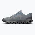 Men's On Running Cloud X 3 mist/rock running shoes 3