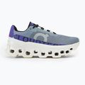 Women's On Cloudmonster mist/blueberry running shoes 2