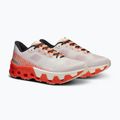 Men's On Running Cloudmonster Hyper mauve/flame running shoes 3