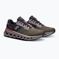 Women's On Cloudrunner 2 Waterproof olive/mahogany running shoes 8