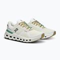 Women's On Running Cloudrunner 2 Wide undyed/green running shoes 3