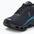 Women's On Cloudspark black/blueberry running shoes 7