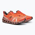 Men's On Cloudsurfer Trail flame/dustrose running shoes 8