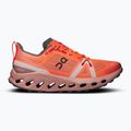 Women's On Cloudsurfer Trail flame/dustrose running shoes 9