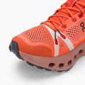 Women's On Cloudsurfer Trail flame/dustrose running shoes 7