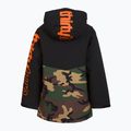 Children's snowboard jacket ThirtyTwo Grasser Insulated black/orange 2