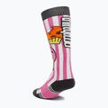 Women's snowboard socks ThirtyTwo Double pink/white 2