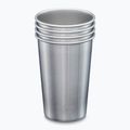 Klean Kanteen Pint Cups 4 pieces brushed stainless