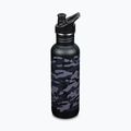 Klean Kanteen Classic black camo travel bottle 2