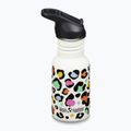 Klean Kanteen Flip Seal Sport Cap Straw children's travel bottle 355 ml leopard print