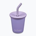 Mug KLEAN KANTEEN Steel Straw Lid 296 ml paisley purple