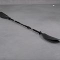 AQUASTIC 2-part kayak paddle 200-220 cm black AQS-KPD002 10