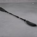 AQUASTIC 2-part kayak paddle 200-220 cm black AQS-KPD002 11