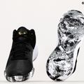 Under Armour men's basketball shoes black and white Jet '21 3024260-006 10