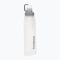 Travel bottle with filter Bachgold Squeee 500 ml white