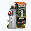 Travel bottle with filter Bachgold Squeee 500 ml white