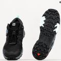 Women's trekking boots Salomon X Ultra 4 GTX black-blue L41289600 12
