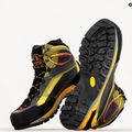 Men's La Sportiva Trango Tech GTX high-mountain boots grey-yellow 21G999100 11