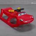 Children's sled with handlebars Prosperplast Zigi-Zet Stering red ISZGS-1788C 5