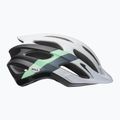 Bell Drifter matte gloss white black/mint bike helmet 2