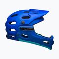 Bell Full Face Super 3R MIPS matte blue bright/blue bike helmet 2