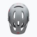 Bike helmet Bell 4Forty matte gloss gray/crimson 4