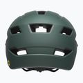 Bell Sidetrack Integrated MIPS matte dark green/orange children's bike helmet 3