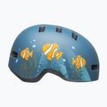 Bell Lil Ripper children's bike helmet clown fish matte gray/blue 2