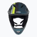 Bell Sanction matte blue/hi-viz bicycle helmet 2