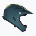 Bell Sanction matte blue/hi-viz bicycle helmet 4